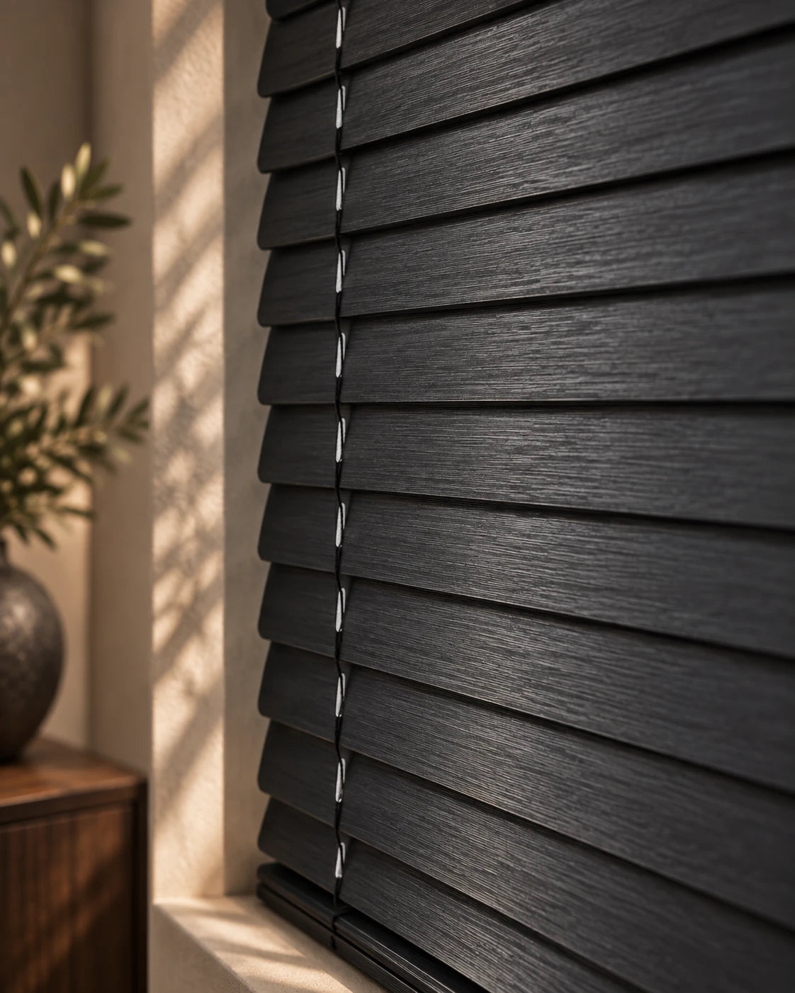 Polymer blinds · Slat detail