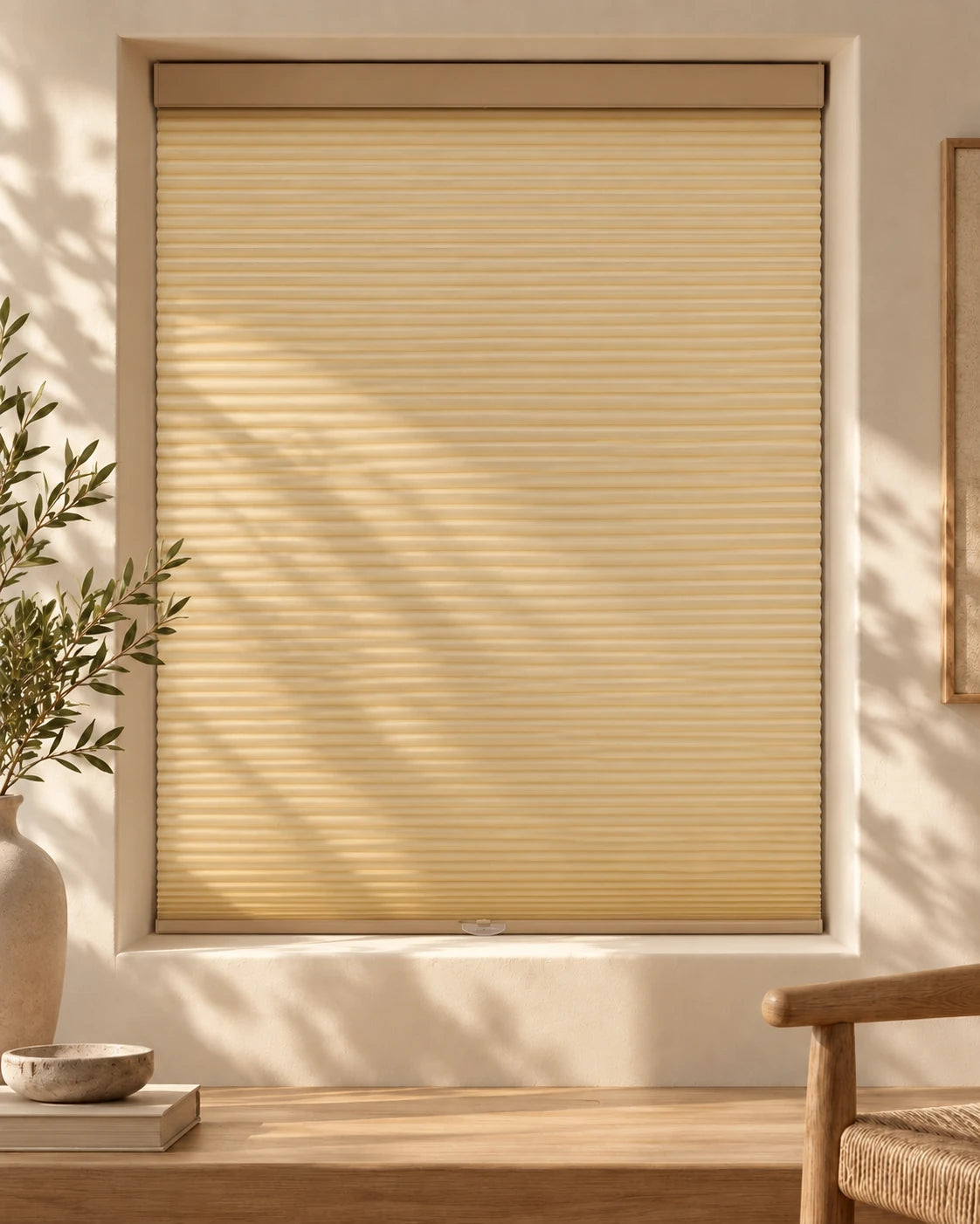 Top-down / bottom-up honeycomb shade
